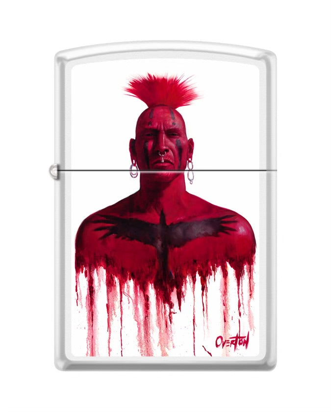 Greg Overton Custom Zippo Lighter - Magua