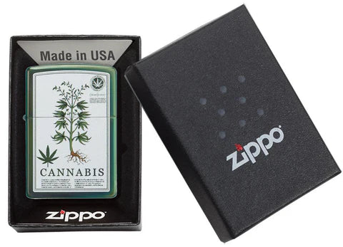 Cannabis Roots Zippo Lighter