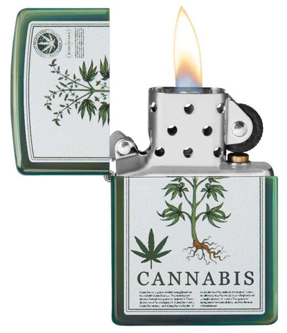 Cannabis Roots Zippo Lighter