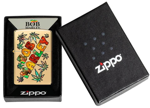 Luxurious Bob Marley Collectors Zippo Lighter