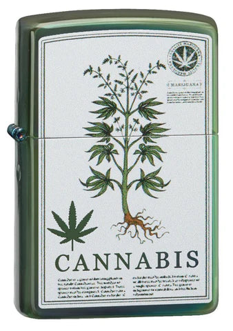 Cannabis Roots Zippo Lighter